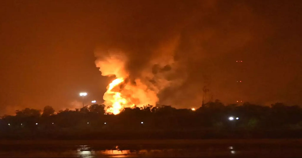 Surat Chemical Plant Experiences Major Fire Incident