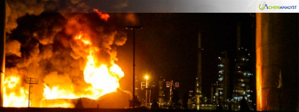 Turkey's TÜPRAS Oil Refinery Hit by Fire Resulting from an Explosion