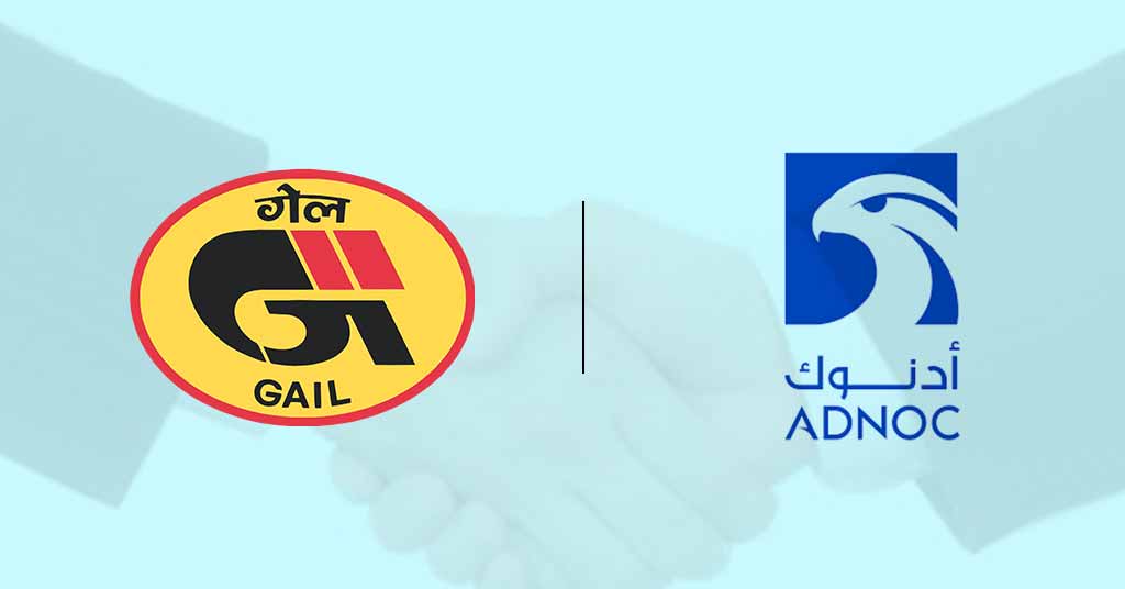 UAE's ADNOC Gas and GAIL Sign 10-Year Agreement for LNG Supply to India