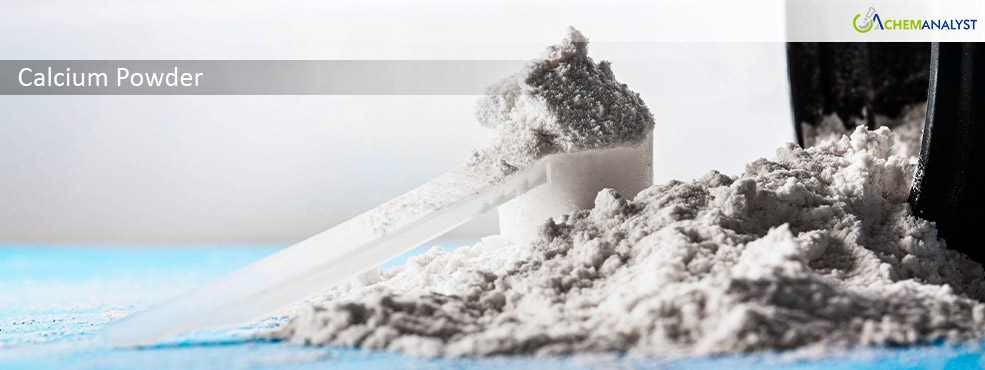 US Calcium Powder Prices Decline in November Amid Supply-Demand Imbalance