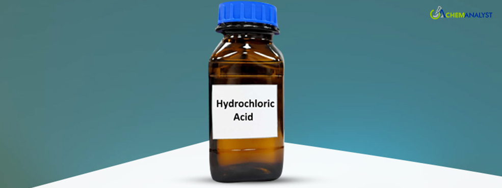 US Hydrochloric Acid Market Sees Upward Trend Amid Fluctuating Demand