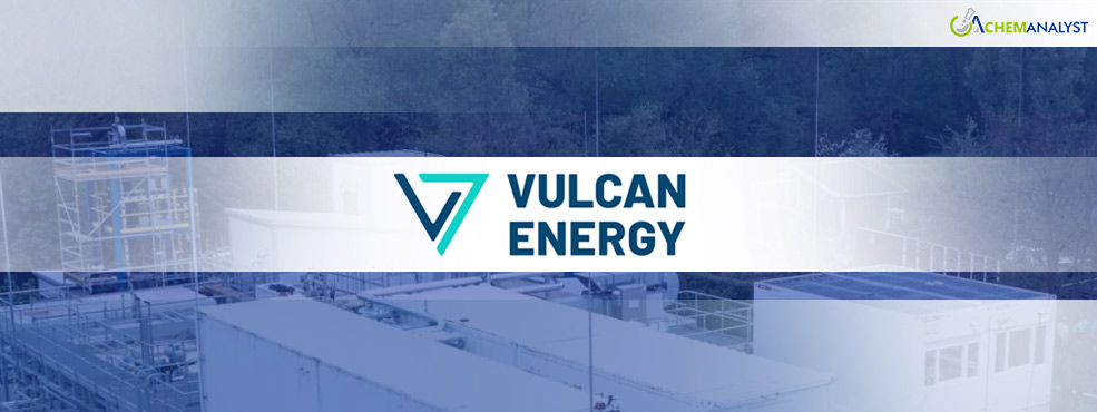 Vulcan Energy Secures €100M for Geothermal Project in Germany